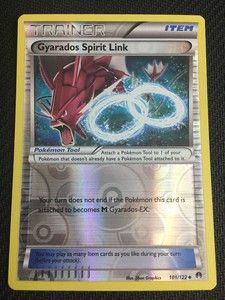 Gyarados Spirit Link 101//122 BREAKpoint 2016 Uncommon Pokemon Trainer Card