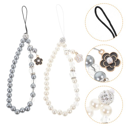 2 Pcs Handy-Kettenanhänger Telefon Schmuck Anti-verlorene Telefonkette - Zdjęcie 12 z 12