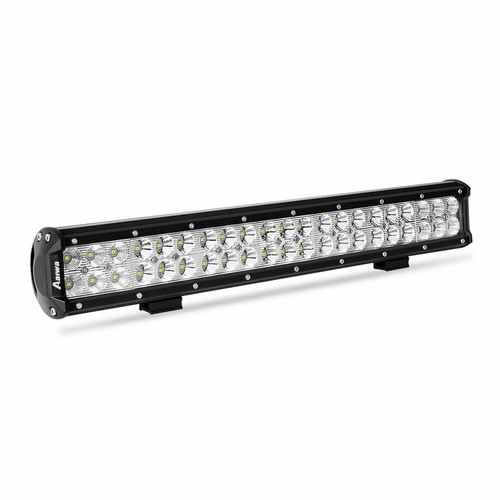 20inch LED Light Bar + 4'' 18W Pods Driving Spot Flood Truck SUV ATV 4WD Pickup - Picture 2 of 17