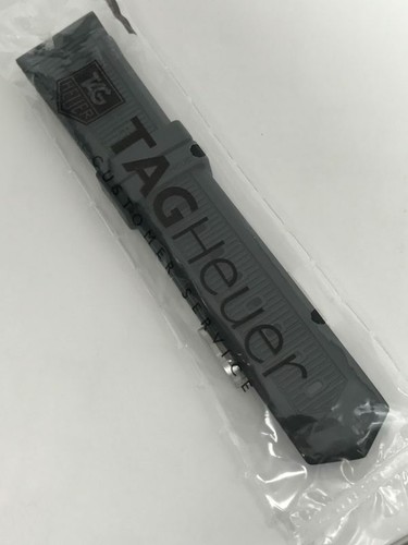 TAG HEUER FORMULA 1 22MM BLACK RUBBER WATCH BAND AUTHENTIC FACTORY ORIGINAL - Picture 4 of 8
