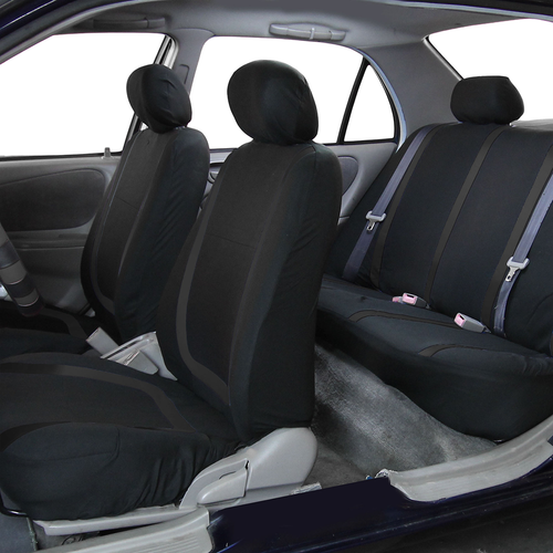 Universal Front Seat Covers Car Van Multi-colour Washable Protector Breathable - Picture 3 of 13