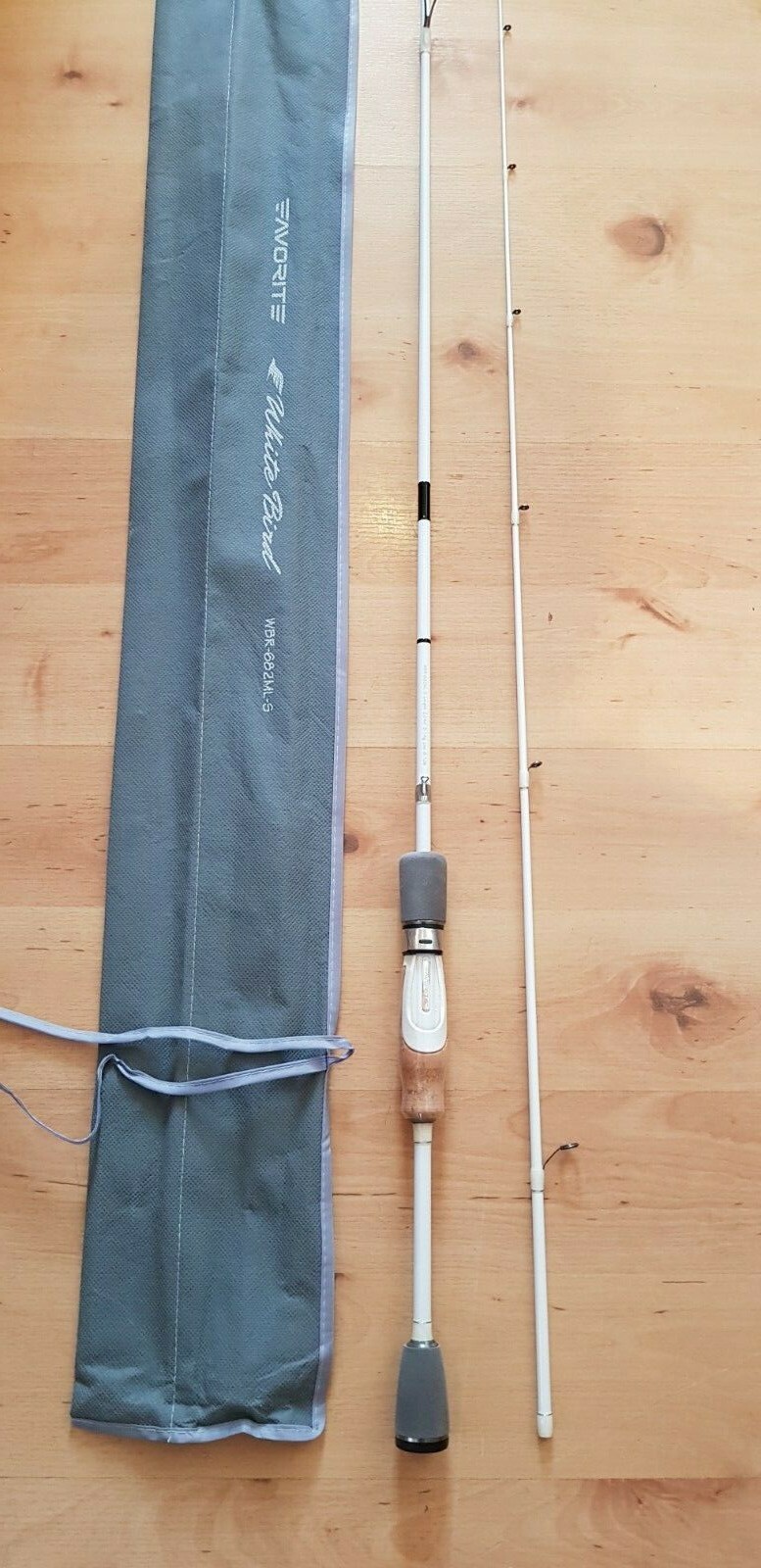 Favorite White Bird New WBR682ML-S 3-14g 6-10lb Mod.fast Mid.light Rod Spinning Favorite White Bird New WBR682ML-S 3-14g 6-10lb Mod.fast Mid.light Rod Spinning