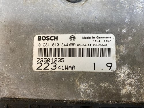 Fiat Doblo 2003 73501235 Engine control unit module ECU DRK3841 - Picture 4 of 4