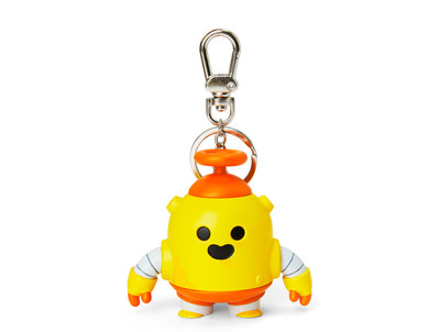 Brawl Stars X Line Friends Stars Robo Spike Sound Figure Keyring Collectibles