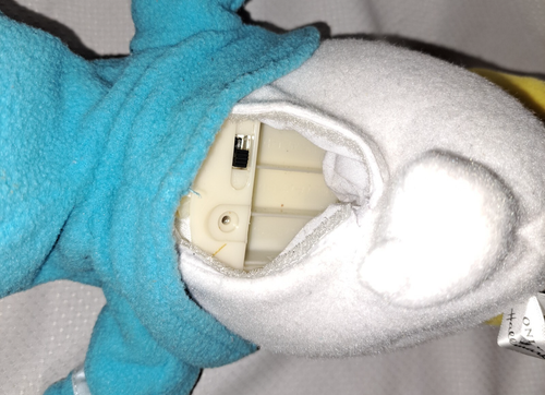 Peluche coniglietto pasquale Paperino Hallmark animato parlante danza passeggio - Foto 3 di 14