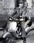 1957 "HAPPY ROAD" VESPA SCOOTER ITALIAN MOTORCYCLE 11x14 PHOTO SEXY BLONDE GIRL