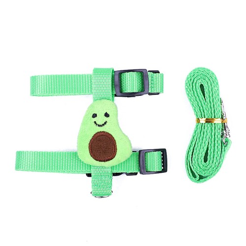 Cat Rabbit Guinea Pig Rat Ferret Harness & Lead Breathable Soft Pet Leash Set US - Picture 14 of 15