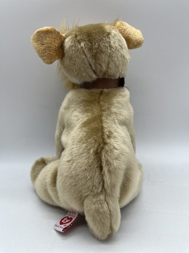 TY Beanie Buddies Collection 2003 Tan Dog 12" Soft Toy Vtg Schnitzel Terrier - Picture 4 of 7