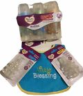 Parent’s Choice 4oz Bottle Feeding Set! Slow, Med & Fast Nipples & Bib🤩