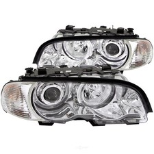 Anzo 121268 Projector Headlights w/ Halo Chrome fits 2000-2003 BMW 3 Series E46