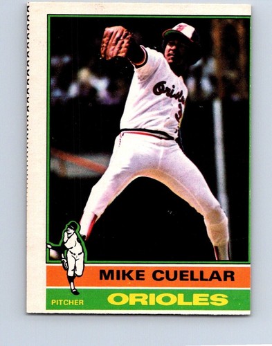 VINTAGE BASEBALL CARD O-PEE-CHEE 1976 BALTIMORE ORIOLES MIKE CUELLAR  NO98 - Picture 1 of 2