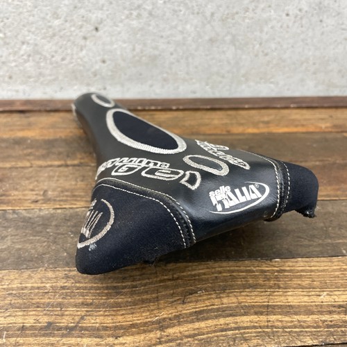 Vintage Selle Italia Flite Seat CRACK Titanium TI Rails Gel Parts White Black - Picture 7 of 18
