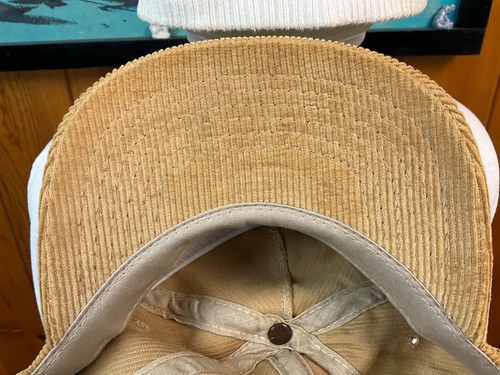 Ducks Unlimited *Sponsor* Corduroy Adjustable Strap Trucker Hat Baseball Brimmed - Picture 12 of 12