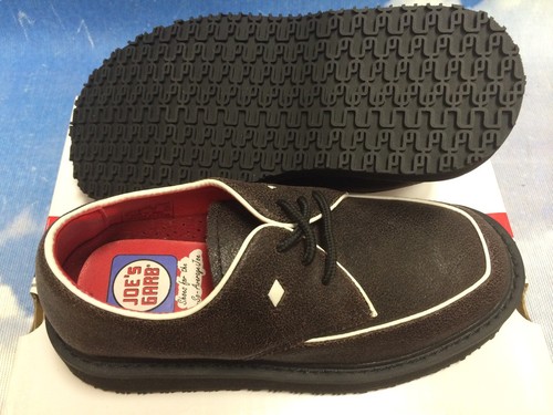 Joe's Garb Marrón Envejecido Cuero Antiguo Oxford Niño Talla 1 a 3 - Imagen 3 de 4