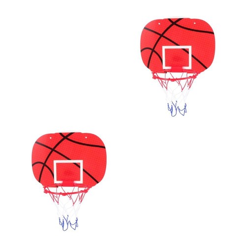 2 Sets Wandmontierter Basketballkorb Kind Baby Basketballständer Für Kinder - Bild 6 von 12