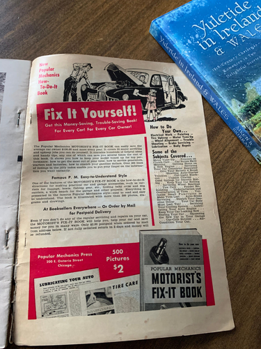 POPULAR SCIENCE Standard Fact Book of 1953 Cars A Auto Show in Pictures - Picture 7 of 8