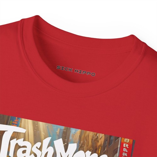 Lustiges Trash Money Rapping Waschbären Unisex T-Shirt, Grafik T-Shirt Tierhumor - Bild 40 von 43