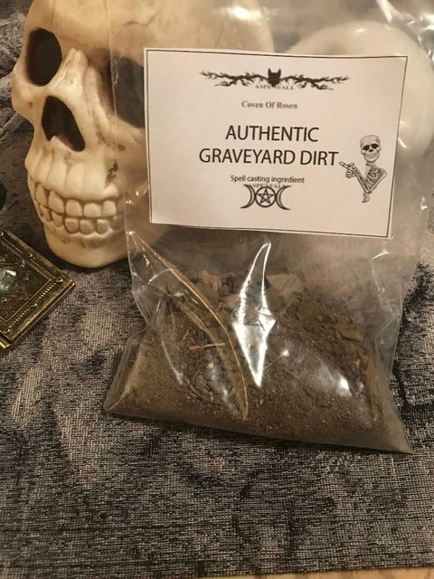 FRESH Authentic Old Cemetary Graveyard Dirt~Witchcraft Voodoo Casting 3oz YV11117 FRESH Authentic Old Cemetary Graveyard Dirt~Witchcraft Voodoo Casting 3oz YV11117