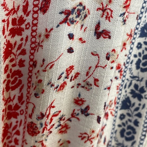 American Rag Womens Boho Cowgirl Tiered Maxi Dress Size S Red Western Prairie - Picture 6 of 13