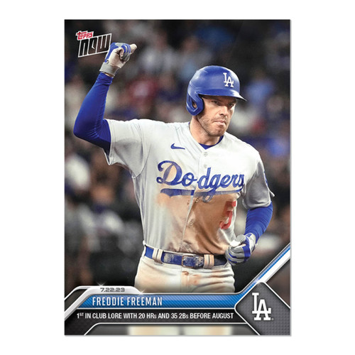 2023 Topps Now 601 Freddie Freeman