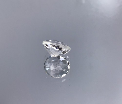 Herkimer Diamond 4.45 Carat Precision Cut Untreated Loupe Clean Pure White - Picture 4 of 6
