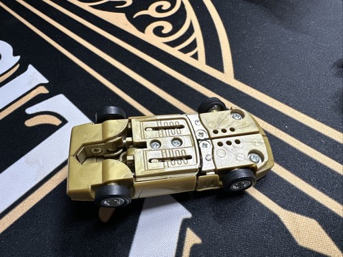 Vintage 1985 Bandai Gold Corvette Japan GoBots Transformers Car - Picture 5 of 6