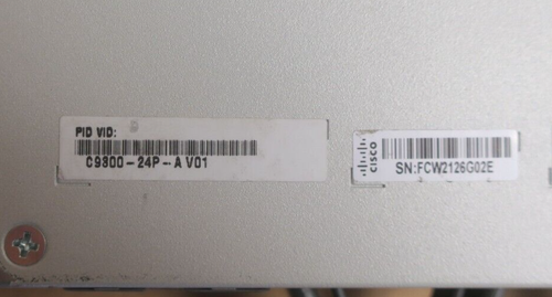Przełącznik zarządzalny Cisco Catalyst C9300-24P-A 9300 24x Gigabit Ethernet PoE+ L3 1U - Zdjęcie 5 z 5