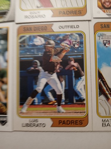 Lot Of 6 Cards, San Diego Padres RC,Montesino,Rosario,Liberator,Batten - Picture 6 of 7