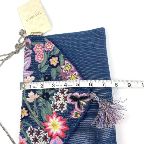Tavisha Embroidered Crossbody Bag Floral Hippie Boho Indian Purse Brand New - Picture 10 of 10