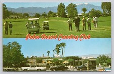 Palm Desert Country Club Palm Desert California Golf Shopping Coffee Postcard
