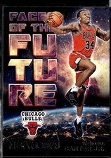 2018-19 Panini Hoops Faces of the Future #7 WENDELL CARTER Chicago Bulls RC B7