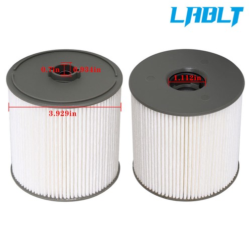 LABLT 2× Fuel/Water Seperator Filter 68436631AA For 2019-2021 Ram 2500 3500 6.7L - Foto 4 di 14