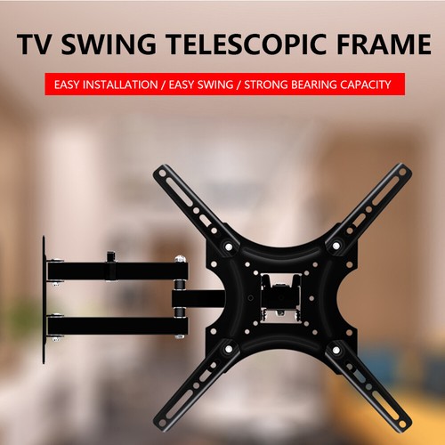 Full Motion TV Wall Mount Bracket Swivel Tilt 32 37 42 40 50 52 55 Inch LED LCD - Picture 8 of 12