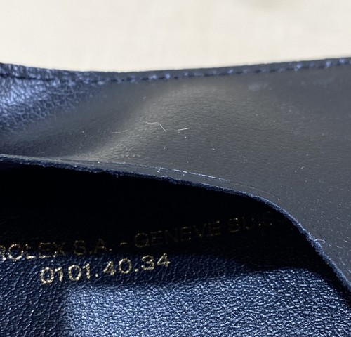 Cartera ROLEX Traducción Certificado Documentos Cuero 1680 6263 1675 OEM/ - Imagen 5 de 5