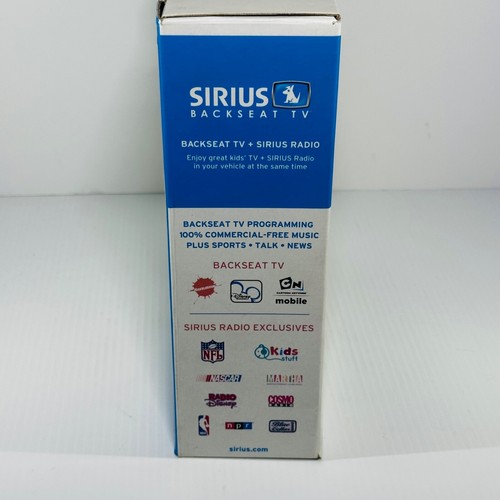 Sirius SCV1 Backseat TV System for Sirius / for XM Satellite Radio Receiver NIB - Picture 3 of 24