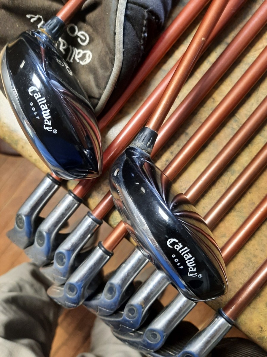 Callaway ERC Fusion Full Iron Set 3 Wood 5 Wood Pitch Sand