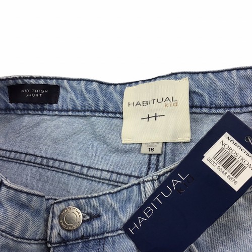 Habitual Mädchen Zuri Distressed Denim Shorts ausgefranst Destroyed zerrissen Jeans Kinder 16 - Bild 5 von 5