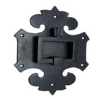 Stile Antico Fatto a Mano Nero Ferro Porta Battente Hardware Per Arredo Casa