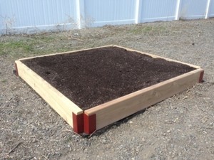 2 X6 Cedar Raised Garden Bed 4x4 Kit Ebay