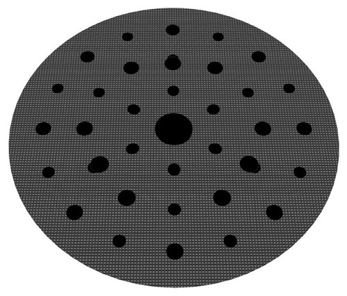 Platorello per HILTI WFE380 WFE450E - 35 Fori Disco abrasivo Ø 150mm Velcrati - Imagen 3 de 5