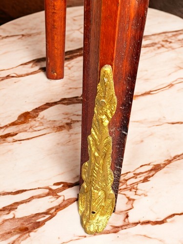 19Centrury Louis XVI Marquetry Bouillotte Table - Picture 4 of 4
