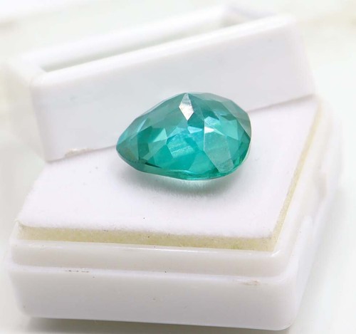 AAA Natürlich Brasilien Grün Paraiba Turmalin Locker Trillion Edelstein Schliff - Bild 3 von 7