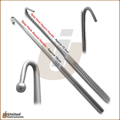 Gancio Spay Veterinario Fomon Retrattore Chirurgia Plastica Micro Pinza Oftalmica TC - Foto 5 di 8