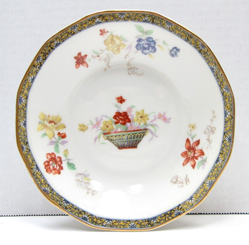 Theodore Haviland Limoges Francia patrón ganga seis cuencos de postre vintage 1925 - Imagen 6 de 18