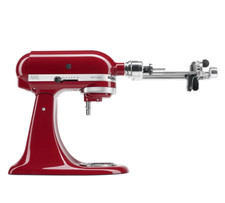 KitchenAid Fruit Vegetable Spiralizer Attachment Polished Aluminum KSM1APC NEW