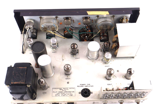 Pilot SP 215 Stereo Röhrenvorverstärker == Schönes Original! - Bild 11 von 15