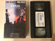 Sleepless in Seattle (VHS, 1993) Tom Hanks, Meg Ryan