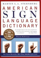 American Sign Language Dictionary-Flexi by Martin L Sternberg: Used