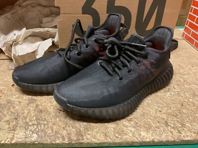 DS MEN ADIDAS YZY YEEZY BOOST 350 V2 GX3791 ASISAN BLACK MONO