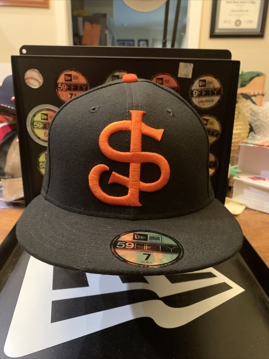 San Jose Giants MiLB New Era 59Fifty Copa Collection Fitted Hat Black Size 7 eBay